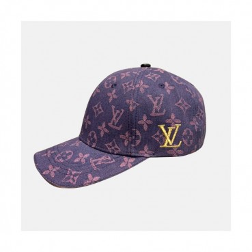 Louis Vuitton 2020 Mm / Wm Denim Cap - 루이비통 2020 남여공용 데님 모자 LOUM0024, 퍼플
