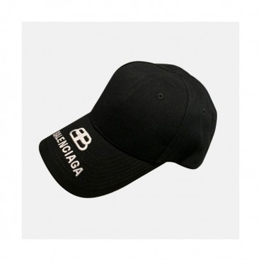 Balenciaga 2020 Mm / Wm Cap - 발렌시아가 2020 남여공용 모자 BALM0009, 블랙