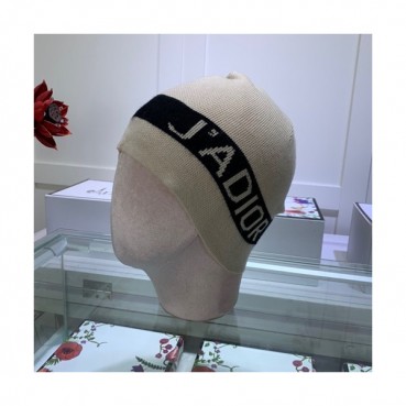 Dior 2019 Mm / Wm Knit Cap - 디올 2019 남여공용 니트 모자 DIOM0038, 베이지