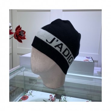 Dior 2019 Mm / Wm Knit Cap - 디올 2019 남여공용 니트 모자 DIOM0036, 블랙