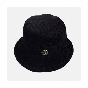 Gucci 2019 Ladies Corduroy Cap - 구찌 2019 여성용 골덴 모자 GUCM0044, 블랙