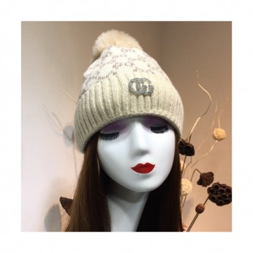 Gucci 2019 Ladies Knit Cap - 구찌 2019 여성용 니트 모자 GUCM0042, 베이지