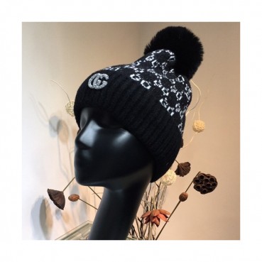 Gucci 2019 Ladies Knit Cap - 구찌 2019 여성용 니트 모자 GUCM0041,블랙