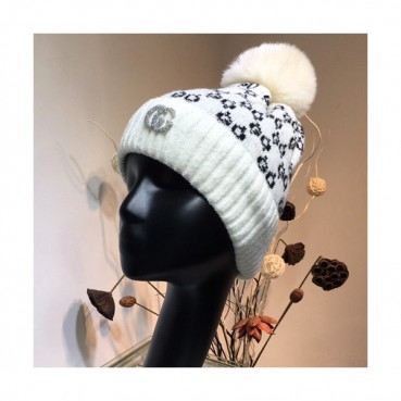 Gucci 2019 Ladies Knit Cap - 구찌 2019 여성용 니트 모자 GUCM0040,아이보리