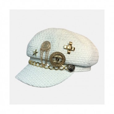 Chanel 2019 Ladies Knit Cap - 샤넬 2019 여성용 니트 모자 CHAM0118, 아이보리
