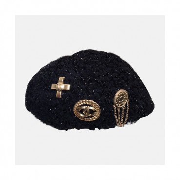 Chanel 2019 Ladies Cap - 샤넬 2019 여성용 모자 CHAM0111, 블랙