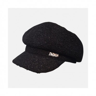 Dior 2019 Ladies Lambs Wool  Cap - 디올 2019 여성용 램스울 모자 DIOM0033, 블랙