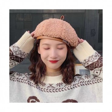 Louis Vuitton 2019 Ladies Lambs Wool Cap - 루이비통 2019 여성용 램스 울 모자 LOUM0010, 브라운