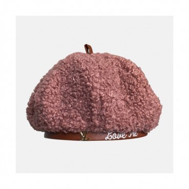 Louis Vuitton 2019 Ladies Lambs Wool Cap - 루이비통 2019 여성용 램스 울 모자 LOUM0009, 핑크