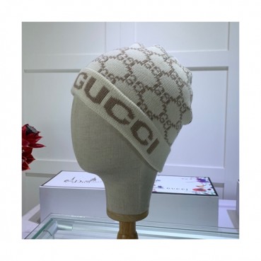 Gucci 2019 Mm / Wm Knit Cap - 구찌 2019 남여공용 니트 모자 GUCM0027, 아이보리