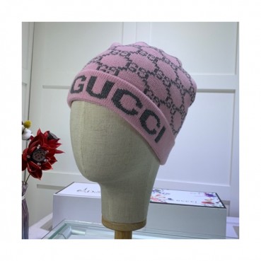 Gucci 2019 Mm / Wm Knit Cap - 구찌 2019 남여공용 니트 모자 GUCM0026, 핑크