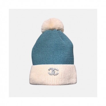 Chanel 2019 Ladies Knit Cap - 샤넬 2019 여성용 니트 모자 CHAM0109, 블루