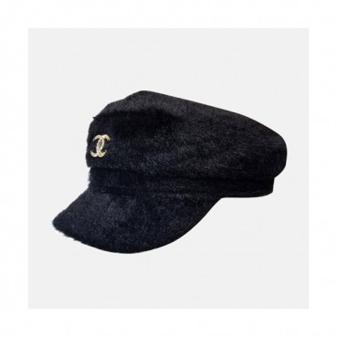Chanel 2019 Ladies Fur Cap - 샤넬 2019 여성용 퍼 모자 CHAM0099, 블랙
