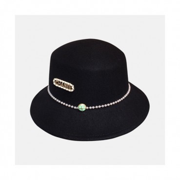 Chanel 2019 Ladies Wool Cap - 샤넬 2019 여성용 울 모자 CHAM0098,블랙