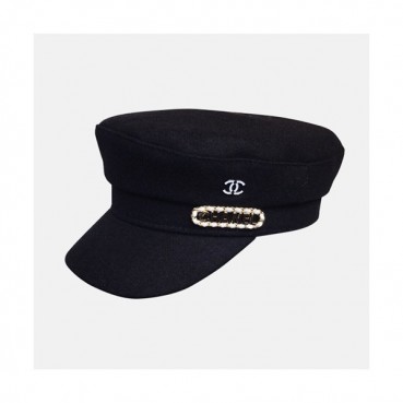 Chanel 2019 Ladies Wool Cap - 샤넬 2019 여성용 울 모자 CHAM0096, 블랙