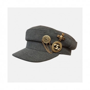 Chanel 2019 Ladies Cap - 샤넬 2019 여성용 모자 CHAM0094, 그레이