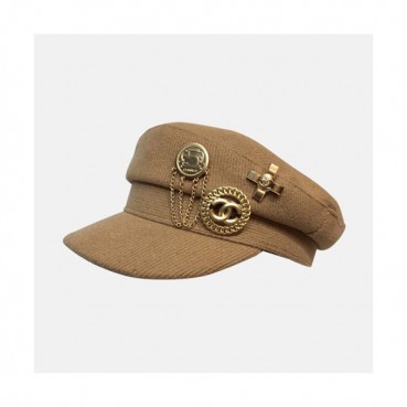 Chanel 2019 Ladies Cap - 샤넬 2019 여성용 모자 CHAM0093, 브라운