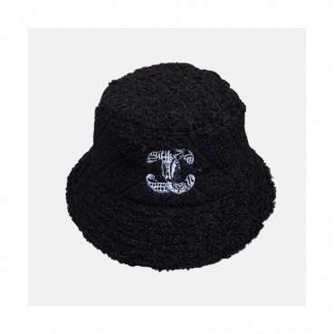 Chanel 2019 Ladies Lambs Wool Cap - 샤넬 2019 여성용 램스울 모자 CHAM0092, 블랙