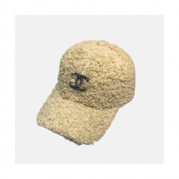 Chanel 2019 Ladies Lambs Wool Cap - 샤넬 2019 여성용 램스울 모자 CHAM0088, 베이지