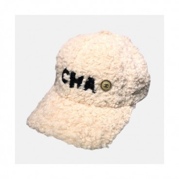 Chanel 2019 Ladies Lambs Wool Cap - 샤넬 2019 여성용 램스울 모자 CHAM0086, 화이트