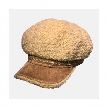 Chanel 2019 Ladies Lambs Wool Cap - 샤넬 2019 여성용 램스울 모자 CHAM0083, 카멜
