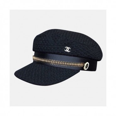 Chanel 2019 Ladies Knit Cap - 샤넬 2019 여성용 니트 모자 CHAM0077, 블랙