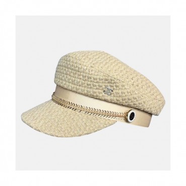 Chanel 2019 Ladies Knit Cap - 샤넬 2019 여성용 니트 모자 CHAM0076, 베이지