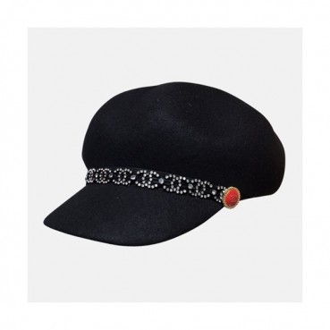 Chanel 2019 Ladies Wool Cap - 샤넬 2019 여성용 울 모자 CHAM0066, 블랙