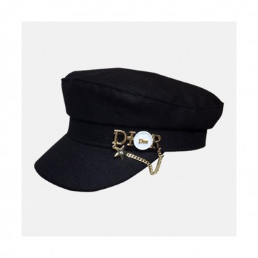Dior 2019 Ladies Wool Cap - 디올 2019 여성용 울 모자 DIOM0013, 블랙