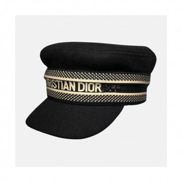 Dior 2019 Ladies Wool Cap - 디올 2019 여성용 울 모자 DIOM0007, 블랙