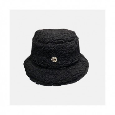 Chanel 2019 Ladies Lambs Wool Cap - 샤넬 2019 여성용 램스울 모자 CHAM0047, 블랙