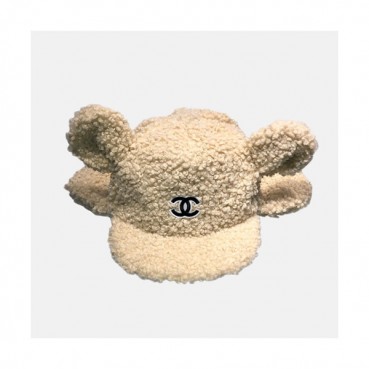 Chanel 2019 Ladies Lambs Wool Cap - 샤넬 2019 여성용 램스울 모자 CHAM0046, 베이지