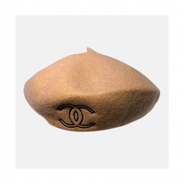 Chanel 2019 Ladies Wool Cap - 샤넬 2019 여성용 울 모자 CHAM0038, 브라운
