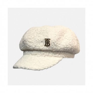 Burberry 2019 Ladies Lambs Wool Cap - 버버리 2019 여성용 램스울 모자 BURM0010, 화이트