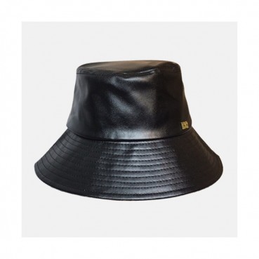 Dior 2019 Ladies Leather Cap - 디올 2019 여성용 레더 모자 DIOM0004, 블랙