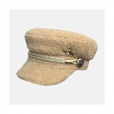 Gucci 2019 Ladies Lambs Wool Cap - 구찌 2019 여성용 램스  울 모자 GUCM0010, 베이지