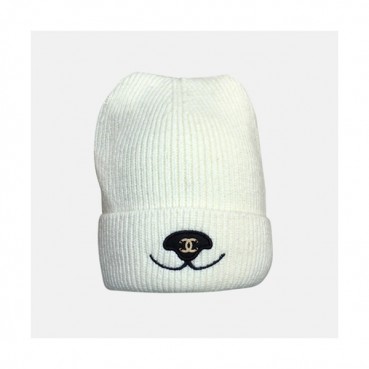 Chanel 2019 Ladies Knit Cap - 샤넬 2019 여성용 니트 모자 CHAM0022, 화이트