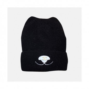 Chanel 2019 Ladies Knit Cap - 샤넬 2019 여성용 니트 모자 CHAM0021, 블랙