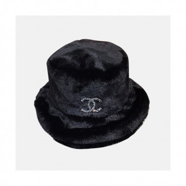 Chanel 2019 Ladies Fur Cap - 샤넬 2019 여성용 퍼 모자 CHAM0013, 블랙