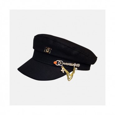 Chanel 2019 Ladies Wool Cap - 샤넬 2019 여성용 울 모자 CHAM0008, 블랙
