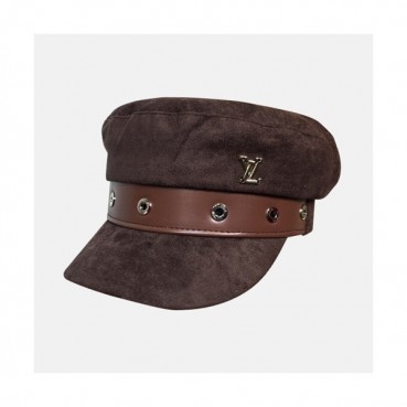 Louis Vuitton 2019 Ladies Velvet Cap - 루이비통 2019 여성용 벨벳 모자 LOUM0003, 브라운