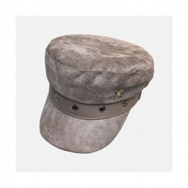 Louis Vuitton 2019 Ladies Velvet Cap - 루이비통 2019 여성용 벨벳 모자 LOUM0001, 그레이