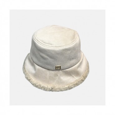 Balenciaga 2019 Ladies Lambs Wool Cap - 발렌시아가 2019 여성용 램스울 모자 BALM0003, 아이보리