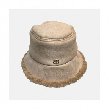 Balenciaga 2019 Ladies Lambs Wool Cap - 발렌시아가 2019 여성용 램스울 모자 BALM0002, 베이지