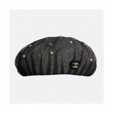 Chanel 2019 Ladies Wool Cap - 샤넬 2019 여성용 울 모자 CHAM0002, 그레이