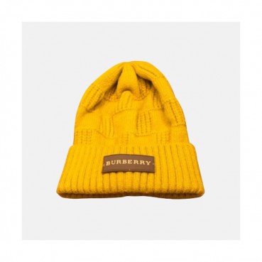 Burberry 2019 Ladies Knit Cap - 버버리 2019 여성용 니트 모자 BURM0006, 옐로우