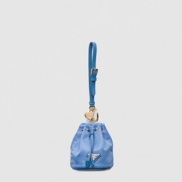 프라다 여성 미니 아이콘 리나일론 백 참 1TT202 - Prada Womens Mini Icon Re