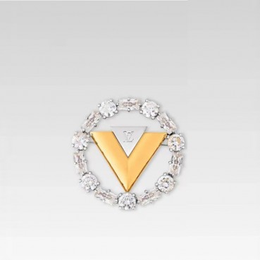 루이비통 여성 골드 브로치 - Louis vuitton Womens Gold Brooch 