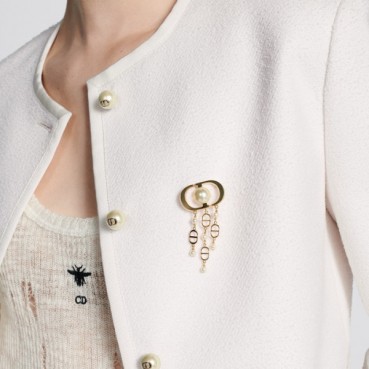 디올 여성 골드 브로치 - Dior Womens Gold Brooch 