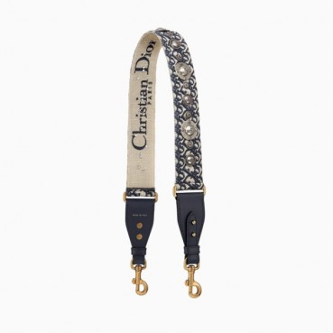 디올 여성 자수 스트랩 - Dior Womens Oblique Strap 